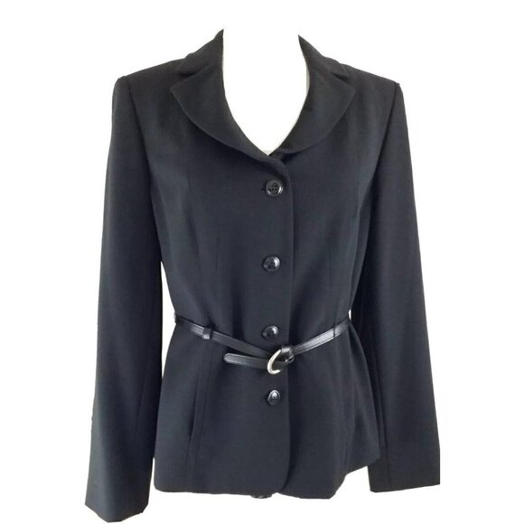 Amanda Smith~Women's Size 8~Black Career Office Wear Blazer Jacket NEW NWT $72.0 - Picture 3 of 10